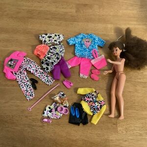 4 Adorable Vintage Skipper Pet Pals Outfits + Courtney Doll, Skipper’s Friend